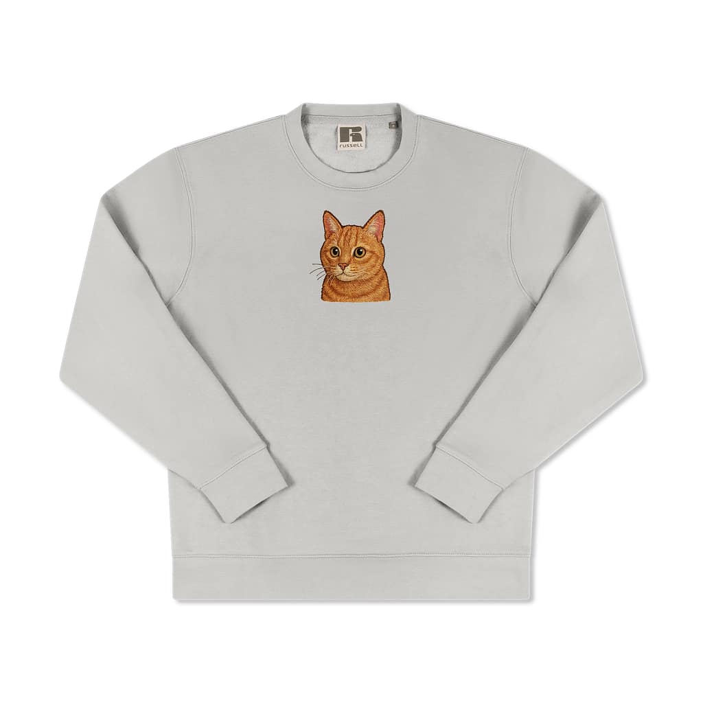 Džemperis - gyvūnų siuvinėjimas