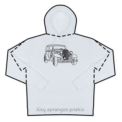 Siuvinėjimas ant asmeninės aprangos - Automobiliai "Line Art"