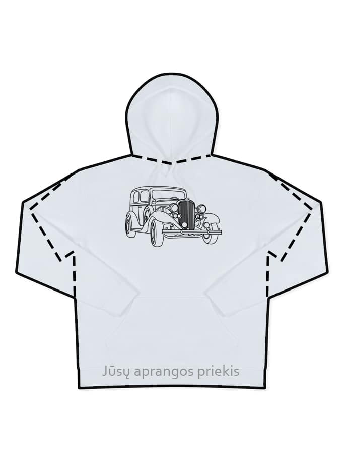 Siuvinėjimas ant asmeninės aprangos - Automobiliai "Line Art"